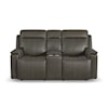 Flexsteel Odell Power Reclining Console Loveseat