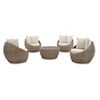 Benchcraft Danson Swivel Lounge with Cushion (Set of 2)