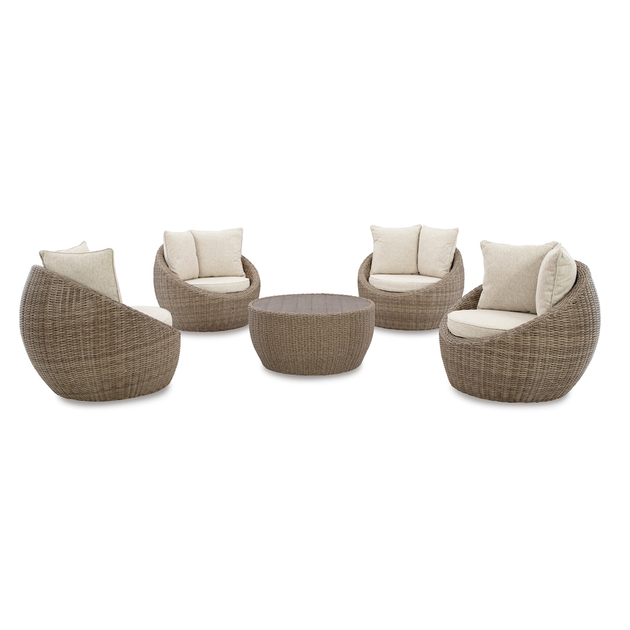 Signature Design by Ashley Danson 5-Piece Outdoor Group