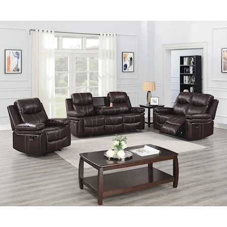 Casual Power Living Room Set