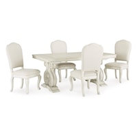 Traditional 5-Piece Dining Set