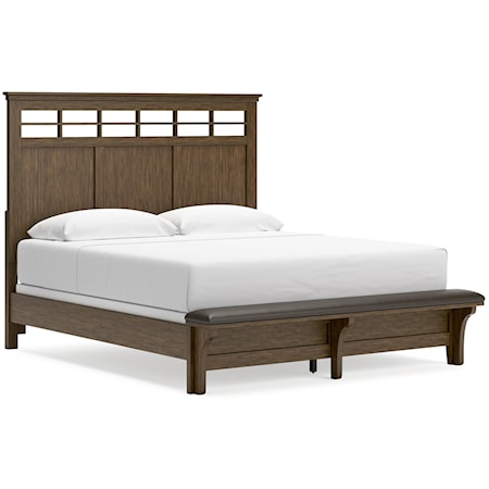 California King Panel Bed