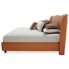 Michael Amini 21 Cosmopolitan Upholstered King Scalloped Bed