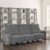 Paramount Living Chelsea - Willow Blue Transitional 3 Piece Modular Power Reclining Sofa