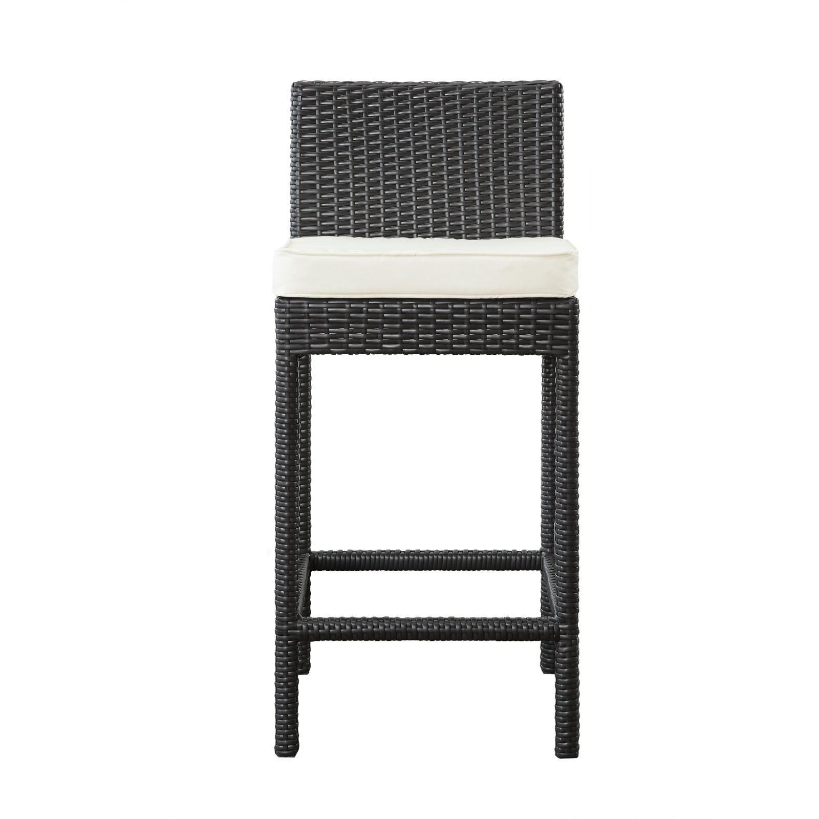 Modway Lift EEI1281EXPWHI Bar Stool Outdoor Patio Set of 2 Value