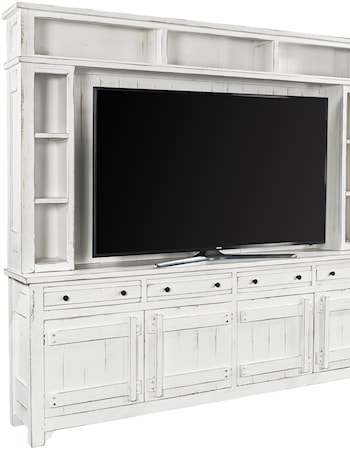 TV Cabinet and Hutch