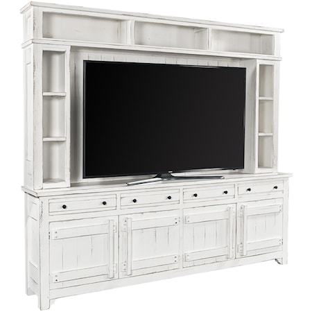 TV Cabinet and Hutch