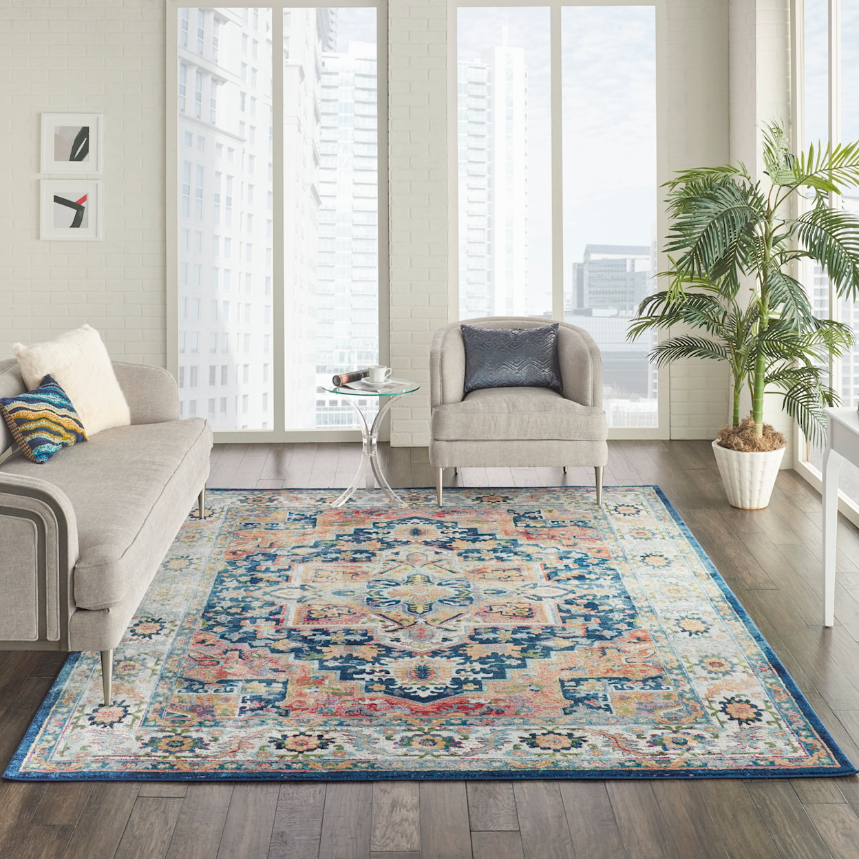 Nourison Ankara Global 8'11" x 11'10"  Rug