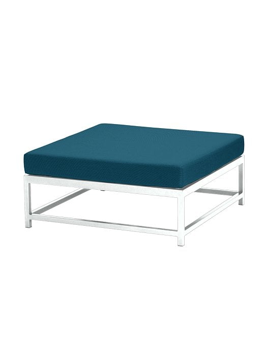 Cabana Club Square Ottoman