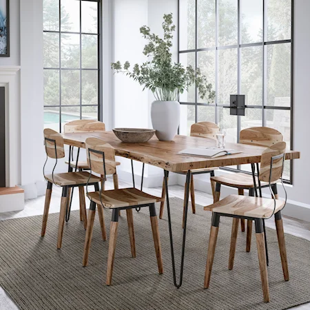 7-Piece Table and Chair Set