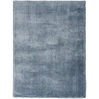 4' x 6' Light Blue Rectangle Rug