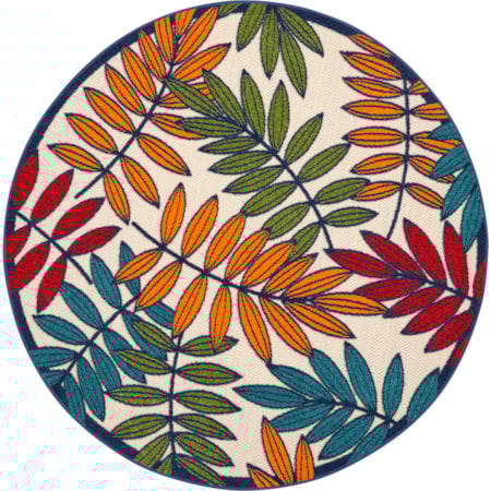 4' Round  Rug
