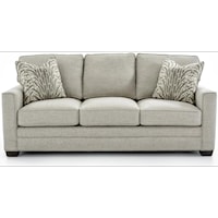 Customizable 3 Cushion Stationary Sofa