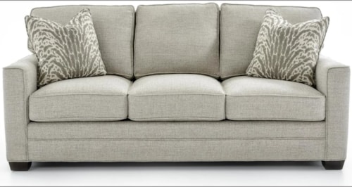 Customizable 3 Cushion Stationary Sofa