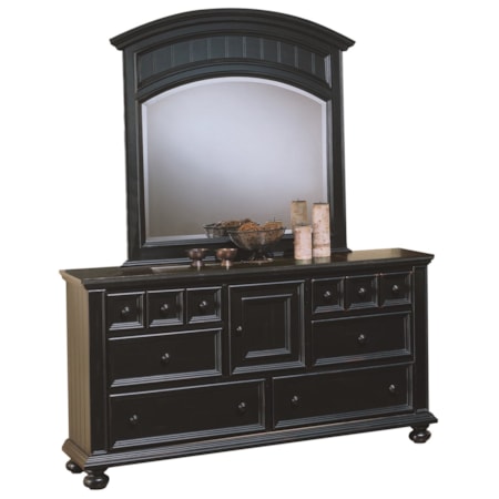 6-Drawer Dresser and Mirror Set