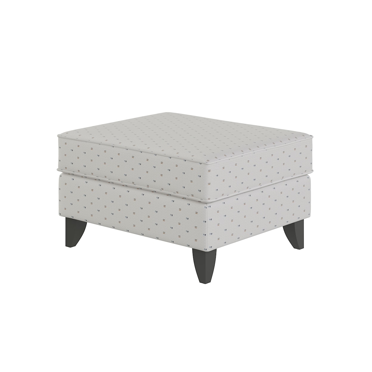 Fusion Furniture 7000 LOXLEY COCONUT Accent Ottoman