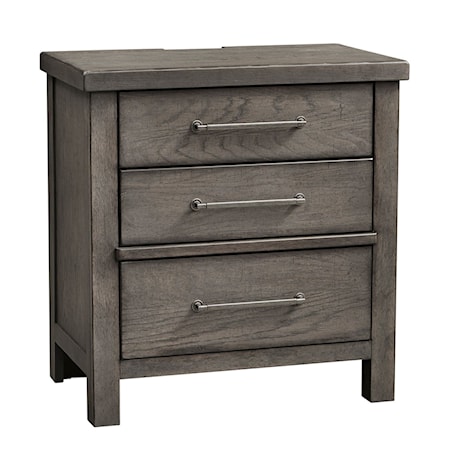 3-Drawer Nightstand