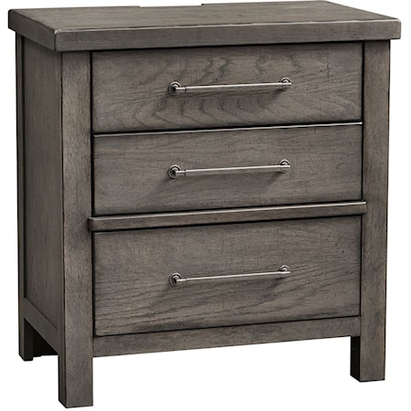 3-Drawer Nightstand