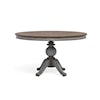 Flexsteel Wynwood Collection Plymouth Pedestal Dining Table