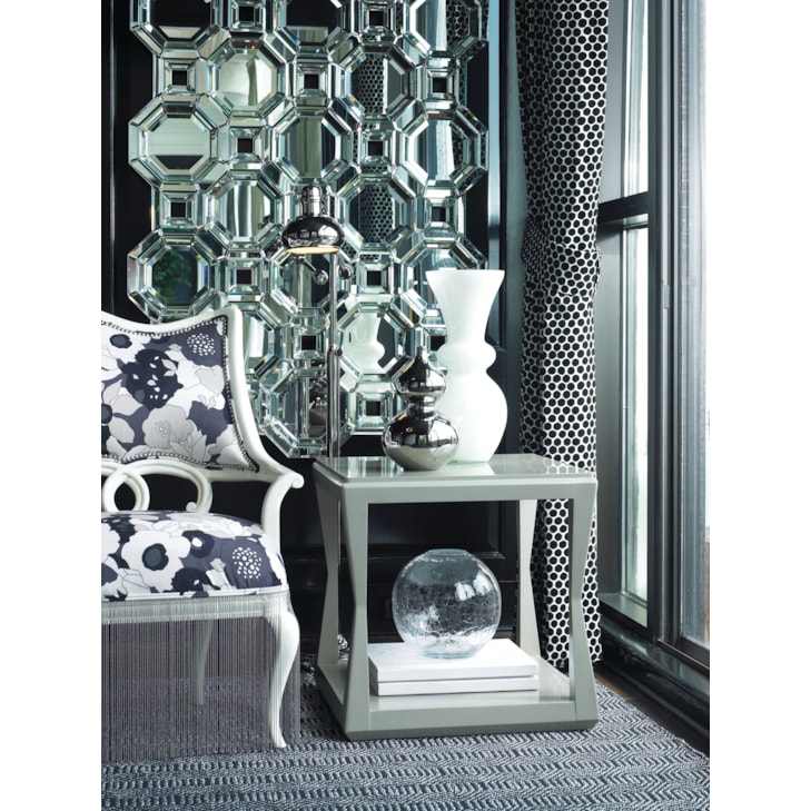 Century Paragon Club Decoeur Chairside Table