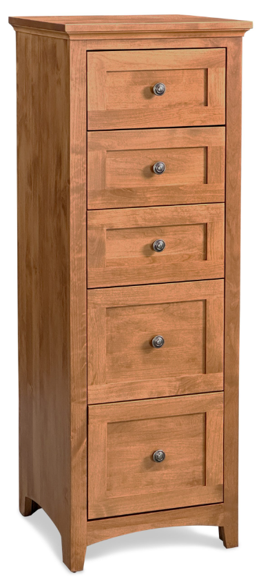 Rustic 5-Drawer Lingerie Chest