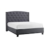 CM Eva Upholstered King Bed