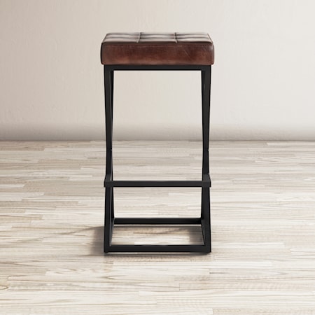 Leather Stool