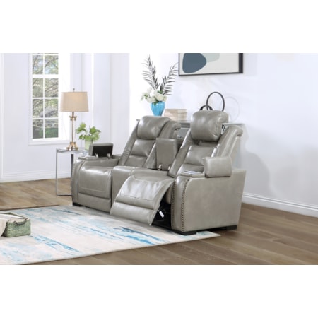 Dual Reclining Loveseat with Center Console