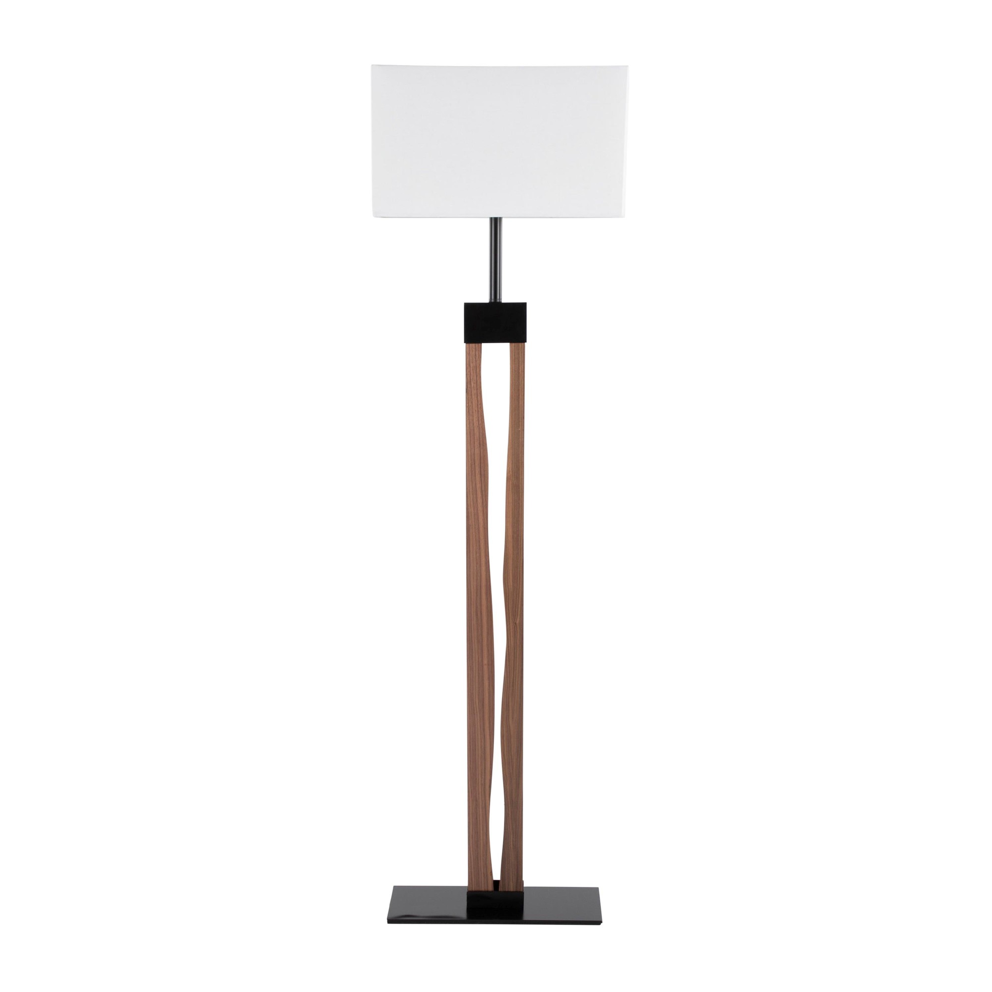 live edge floor lamp