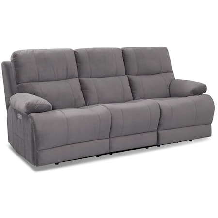 Kenaston Casual Sofa Power Recliner with Power Headrest and Power Lumbar