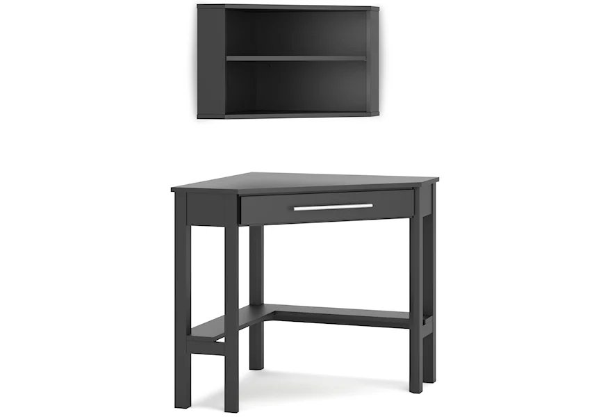 Otaska Desk with Bookcase by Signature Design by Ashley Furniture at Sam's Appliance & Furniture