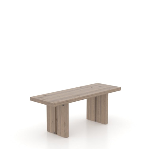 Industrial Customizable Wood Bench