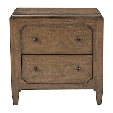 Two-Drawer Nightstand