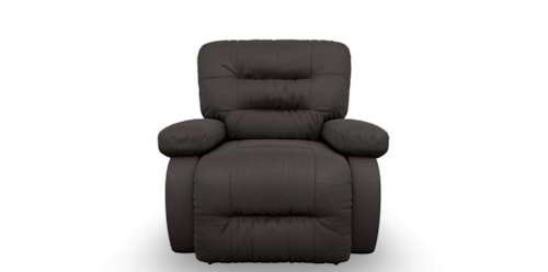 Casual Power Swivel Glider Recliner with Line-Tufted Back