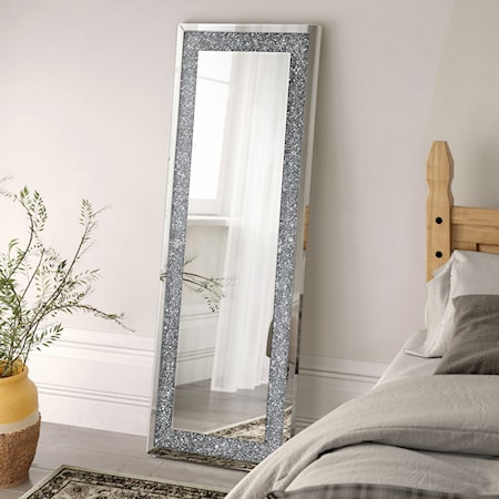 Valerie Crystal Floor Mirror