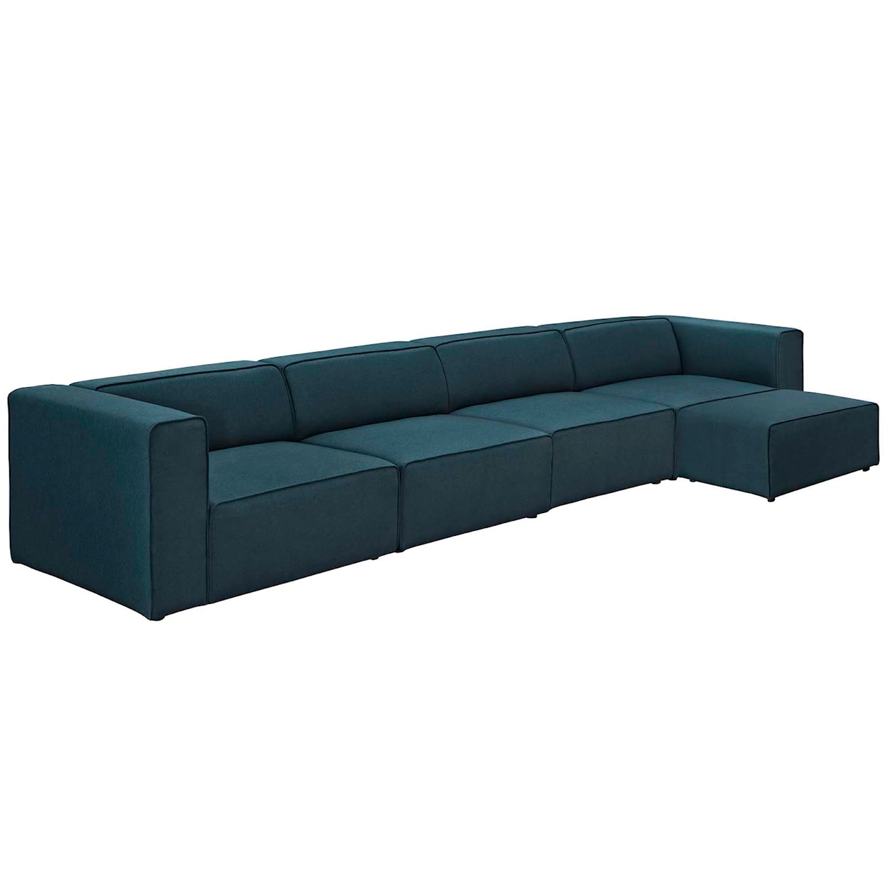 Modway Mingle 5 Piece Sectional Sofa Set