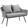 Modway Endeavor Outdoor Loveseat