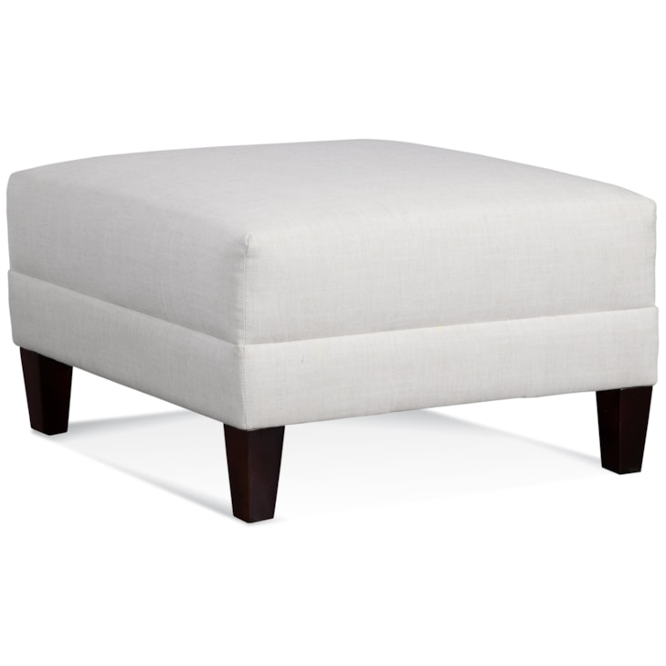 Braxton Culler Alexa Ottoman with Taper Legs