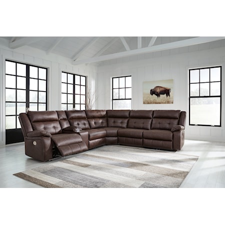 6-Piece Power Reclining Sectional