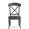 Riverside Furniture Mix and Match X-back Side Chair