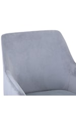 Jofran Stella Stella Contemporary Upholstered Dining Chair - Platinum (2/qty)