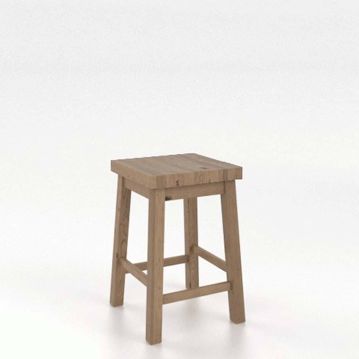 Canadel Loft Customizable 24" Fixed Stool