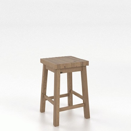 Customizable Backless 24" Fixed Stool