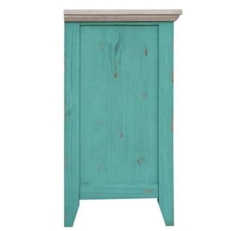 1-Door Nightstand with Drawer