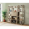 Riverside Furniture Perspectives Leaning Bookcase