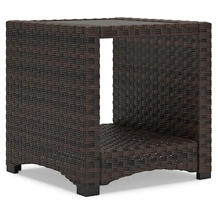 Outdoor Square End Table