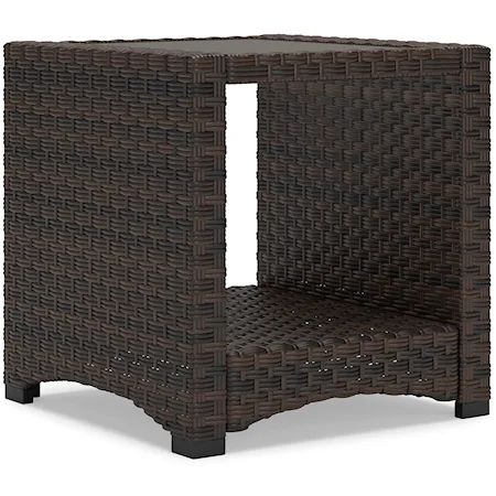 Outdoor Square End Table