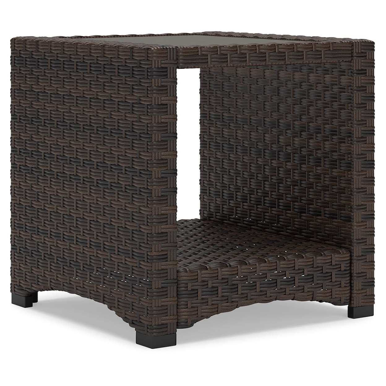 Signature Design by Ashley Windglow Outdoor Square End Table
