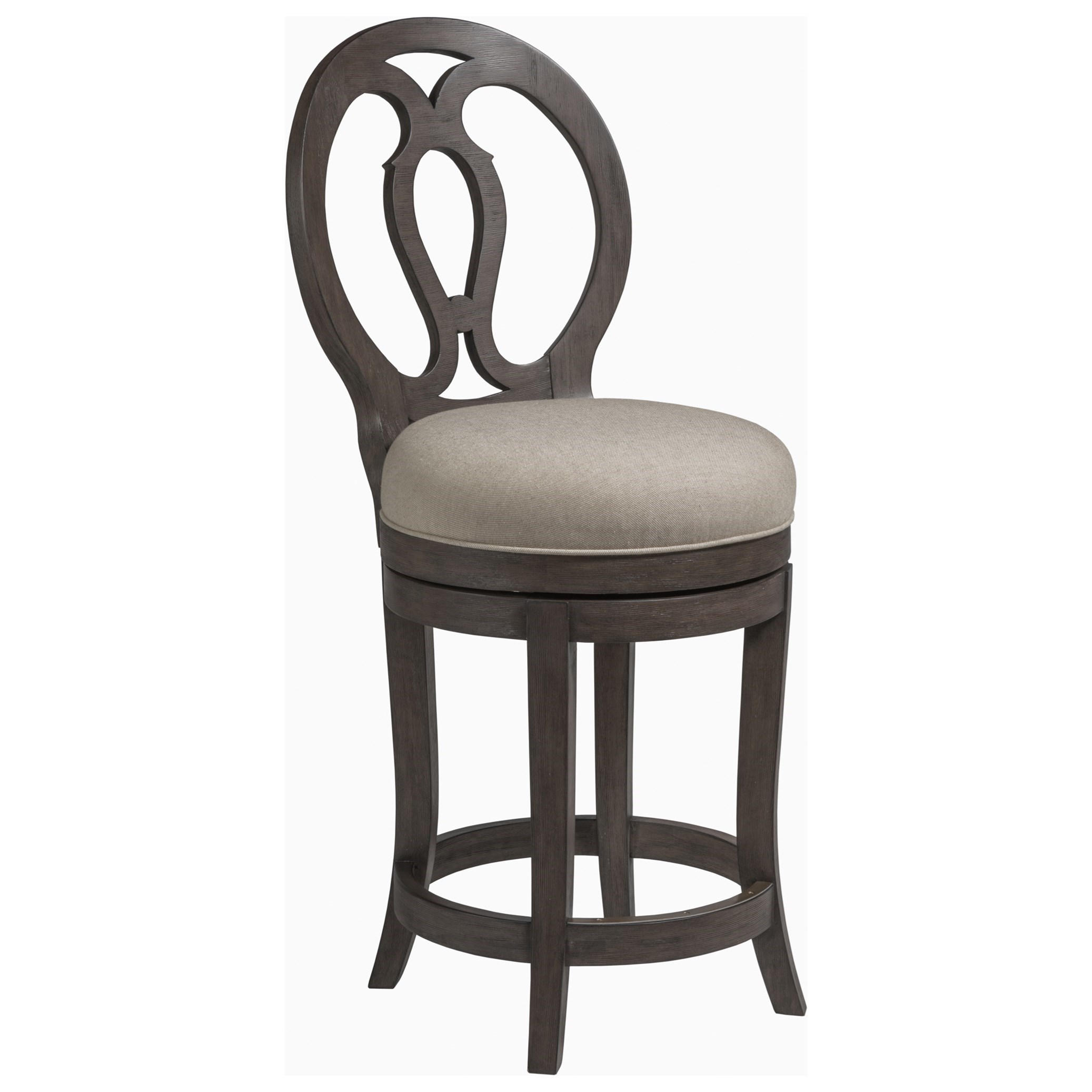 oval back counter stool