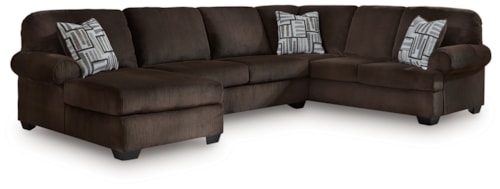 3-Piece Sectional With Chaise
